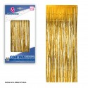 Rideau décoratif à franges dorées