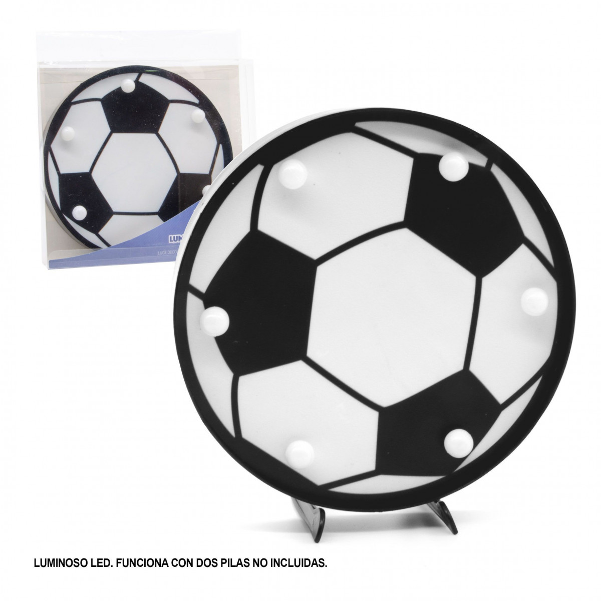 Lumière Décorative LED de Football Lampe au Design Sportif pour Chambres et Fêtes