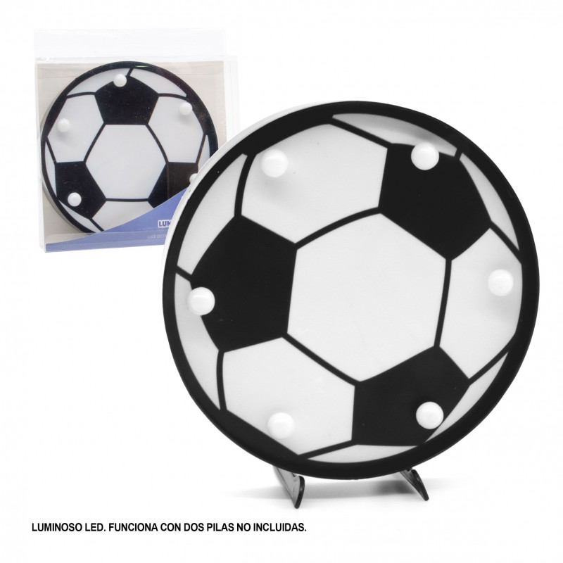 Lumière Décorative LED de Football Lampe au Design Sportif pour Chambres et Fêtes