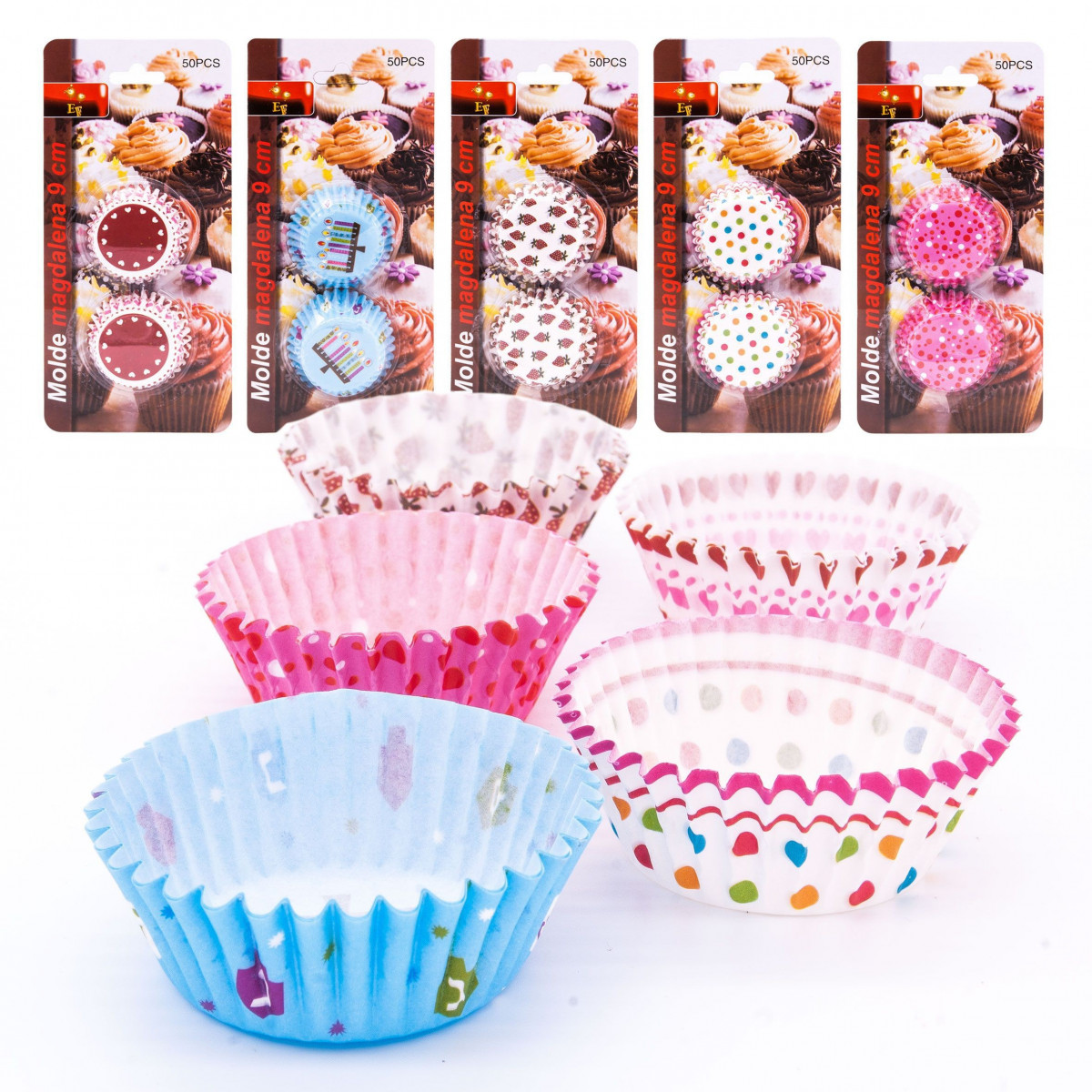 Moule à cupcake rose