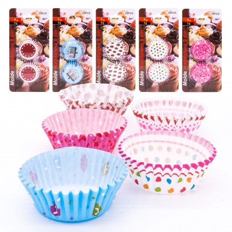 Moule à cupcake rose
