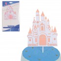Topper château rose