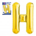 Ballon polyamide lettre h hauteur 80cm