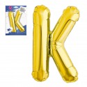 Ballon en polyamide lettre k hauteur 80cm