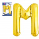Globe en polyamide lettre m hauteur 80cm