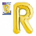 Ballon en polyamide lettre r hauteur 80cm