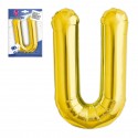 Ballon polyamide lettre u hauteur 80cm