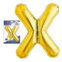 Ballon en polyamide lettre x hauteur 80cm