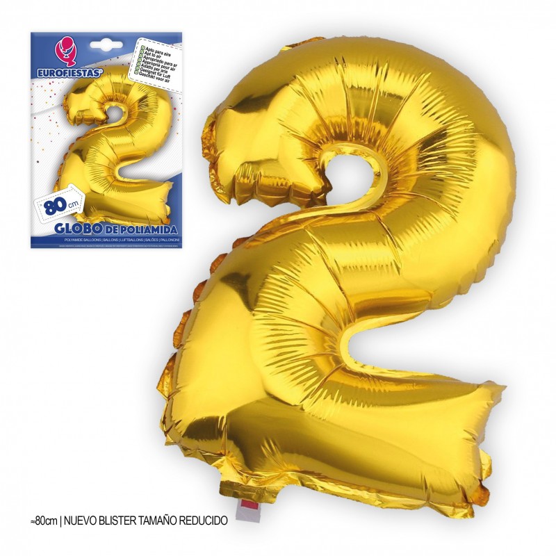 Ballon en polyamide numéro 2 hauteur 80cm