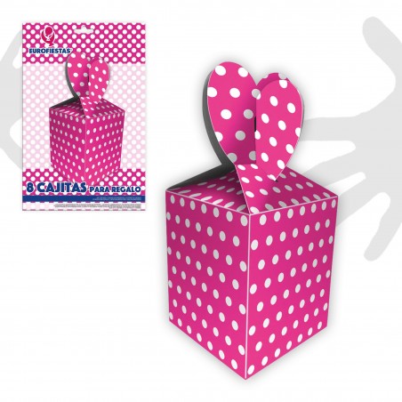 Bonbonnière Fuchsia à Pois 8