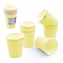 Verre pastel jaune