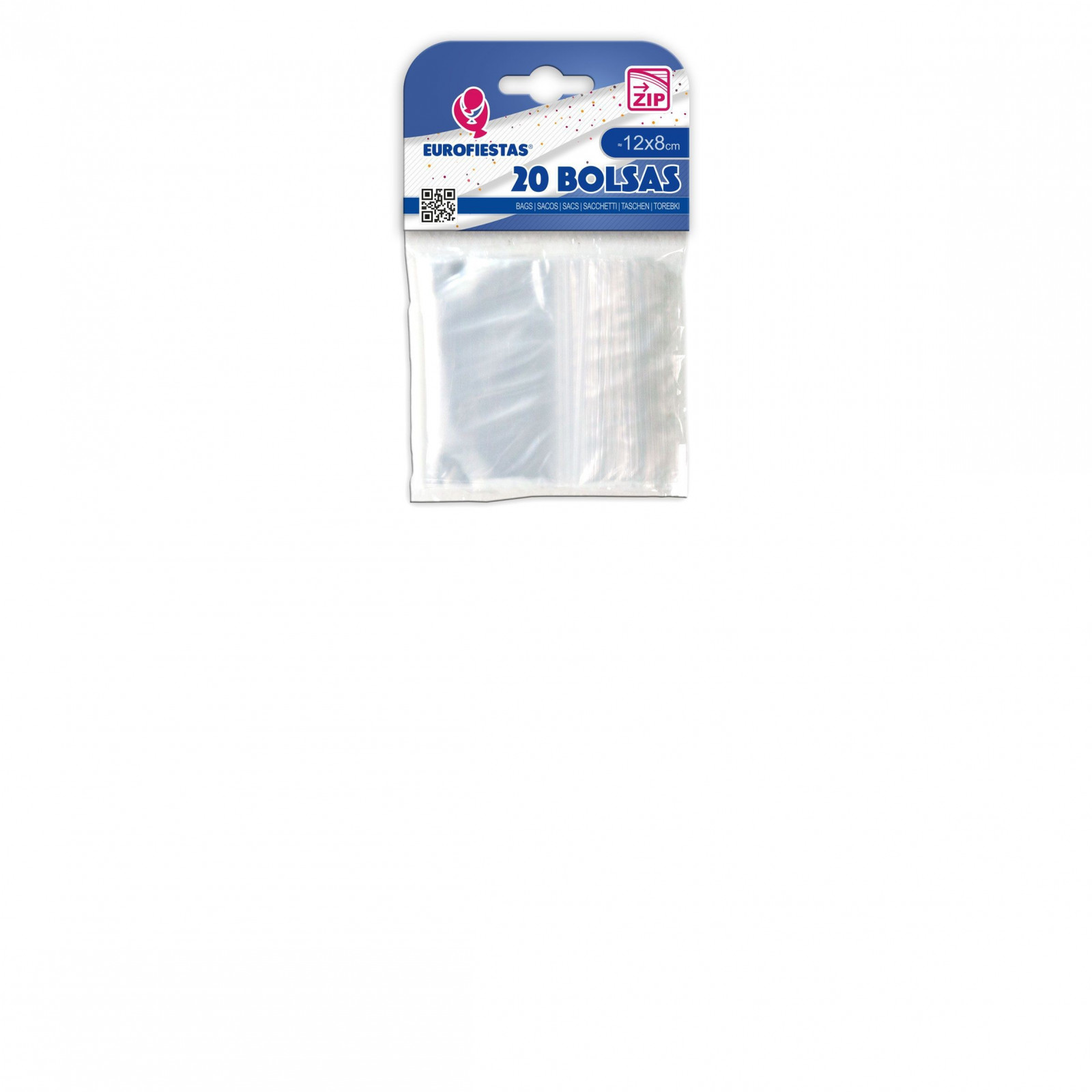 Sachet ziplock 8x12