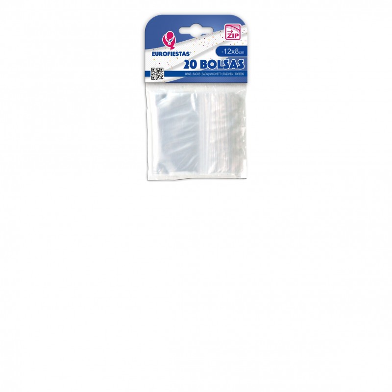 Sachet ziplock 8x12