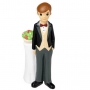 Figurine de gâteau de mariage mari