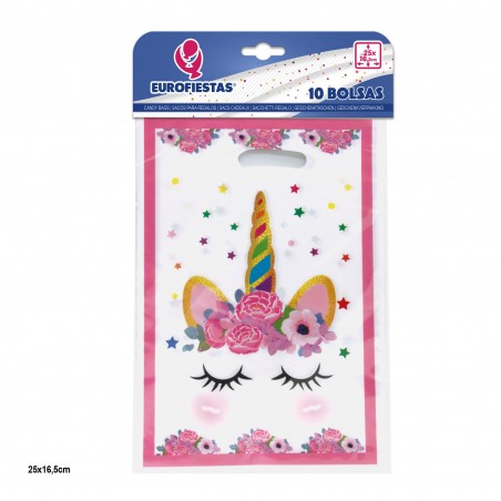 Sacs 10 25x16,5cm Licorne