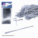 Attaches de sac en fil d'argent de 15 cm, paquet de 200