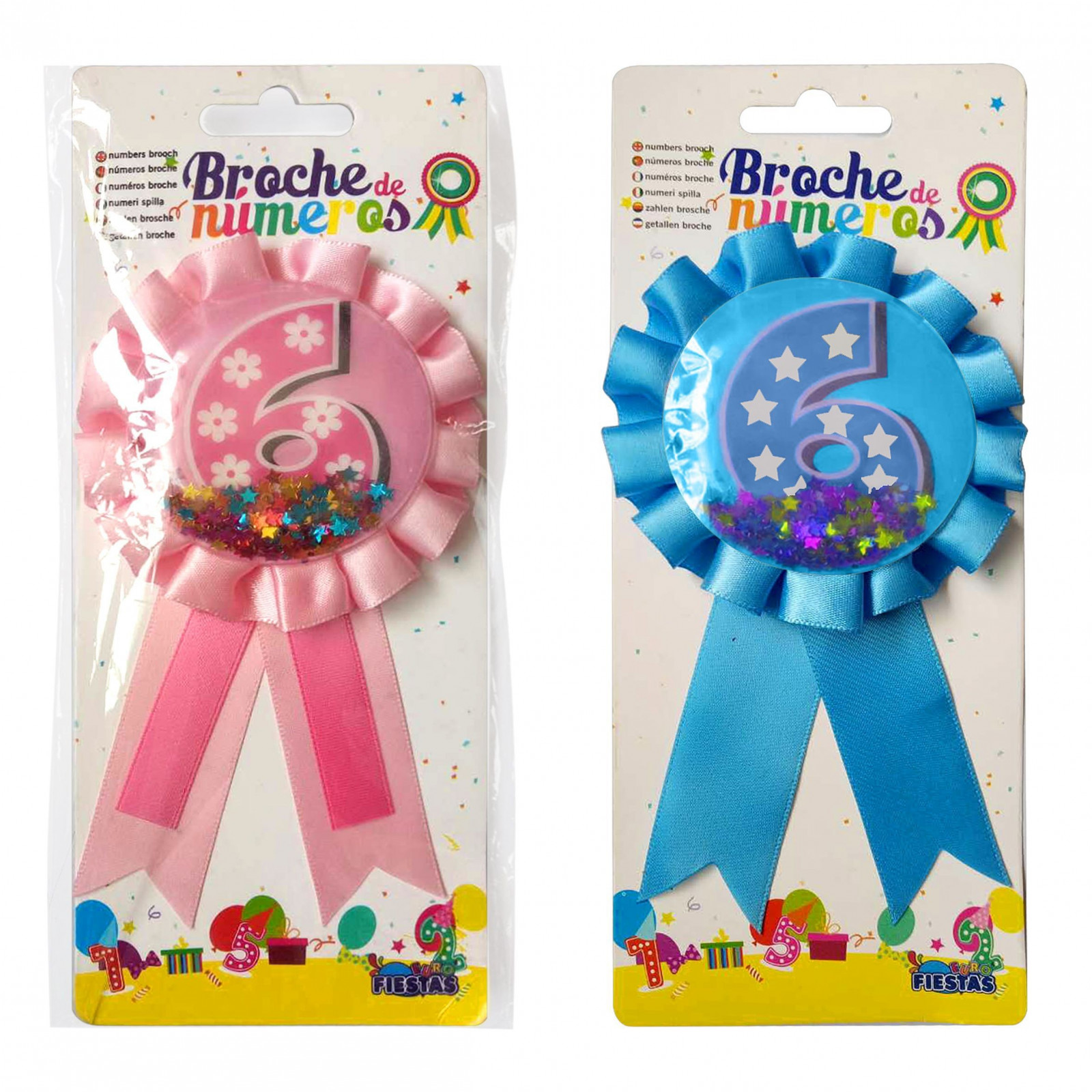 Broche numéro 6