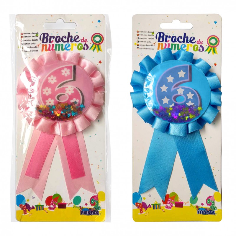 Broche numéro 6
