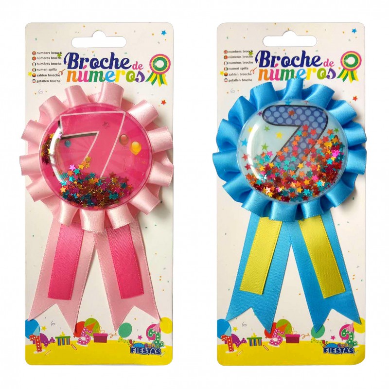 Broche numéro 7