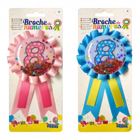 Broche numéro 8