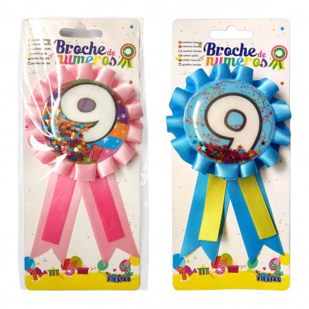Médaillon d'anniversaire 9 ans