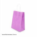 Sac en papier violet 27x22x11cm