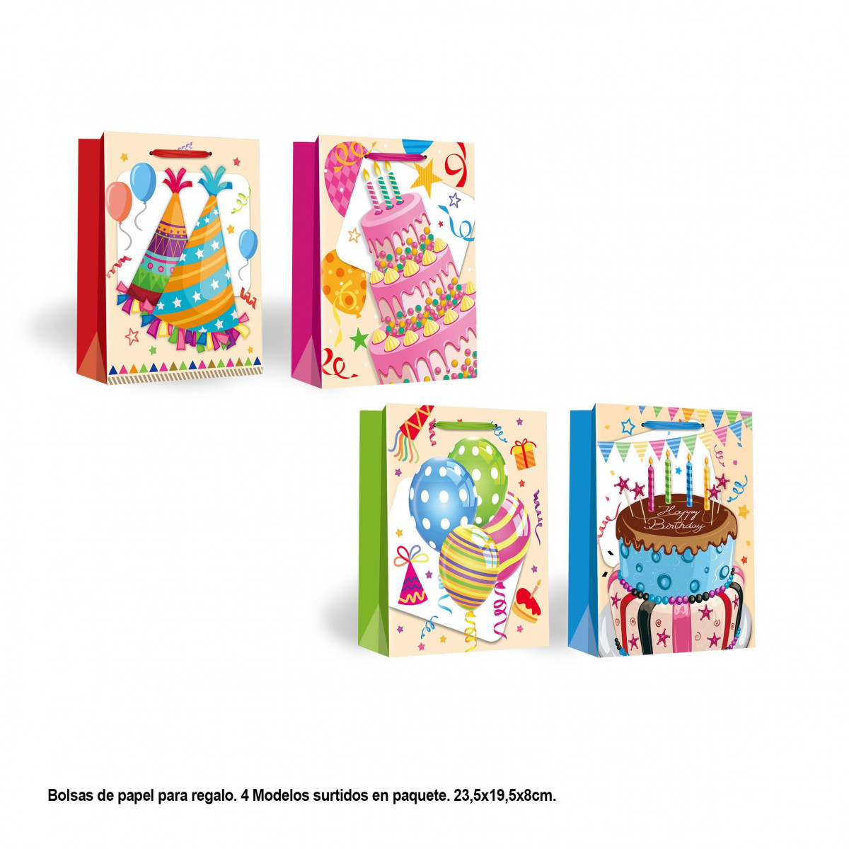 Sac à gâteaux 4 modèles petits