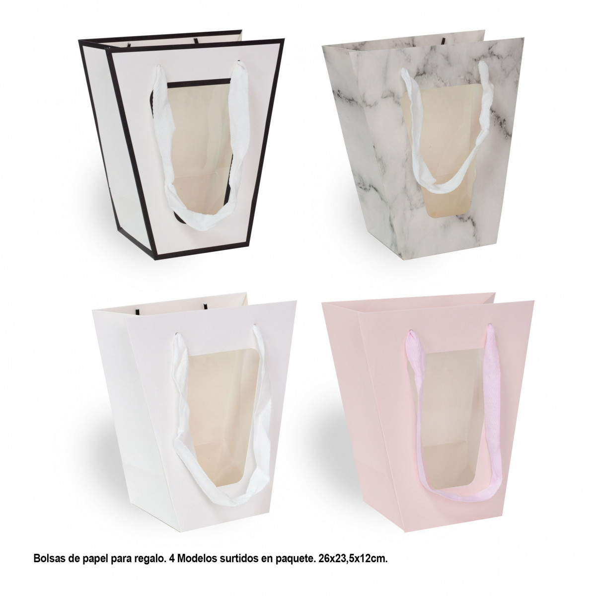 Sac fenêtre trapèze 4 modèles grand