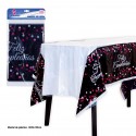 Nappe 220x132 collection noir rose