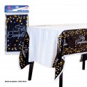 Nappe 220x132 collection noir jaune