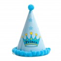 Bonnet pompon 16cm prince bleu