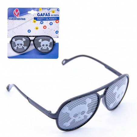 Lunettes de fête pirate