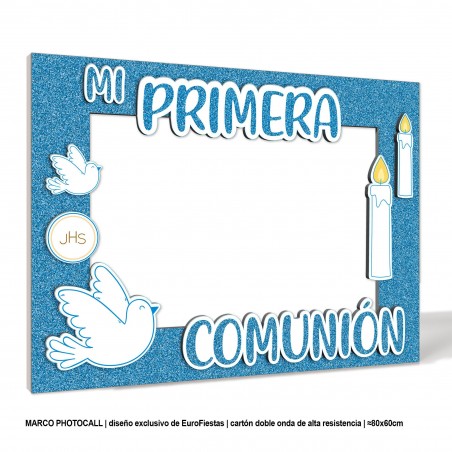 Comp.photocall communion bleu