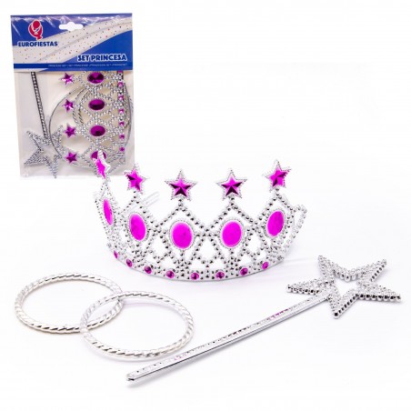 Ensemble Bandeau Couronne Et Baguette