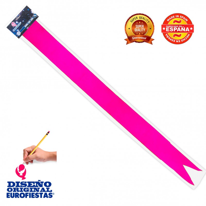 Bande fuchsia unie