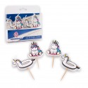 Bougies licorne avec flotteurs