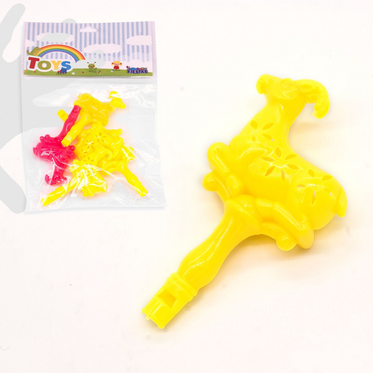 Jouet sifflant pour piñata 5p