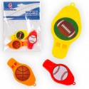 Sifflets Sportifs Pack de 3 Jouets pour Pinatas et Fêtes d'Enfants