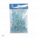 Plumes déco 10g bleu