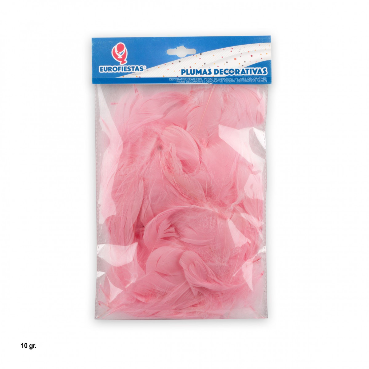 Plumes déco 10g rose
