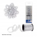 Rouleau 10m boucle 1cm argent