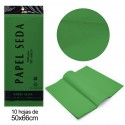 Papier de soie vert foncé