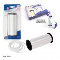 Rouleau de ruban 100 m 5 mm blanc
