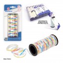 Ruban arc rouleau 100m 5mm joyeux anniversaire