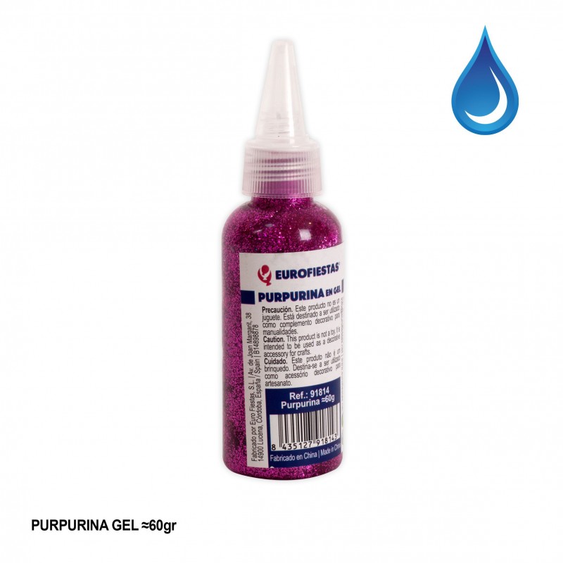 Gel pailleté 60grsrs fuchsia