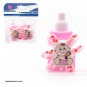 Biberon bébé frontal rose