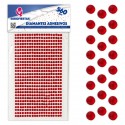 560 losanges adhésifs petit rouge