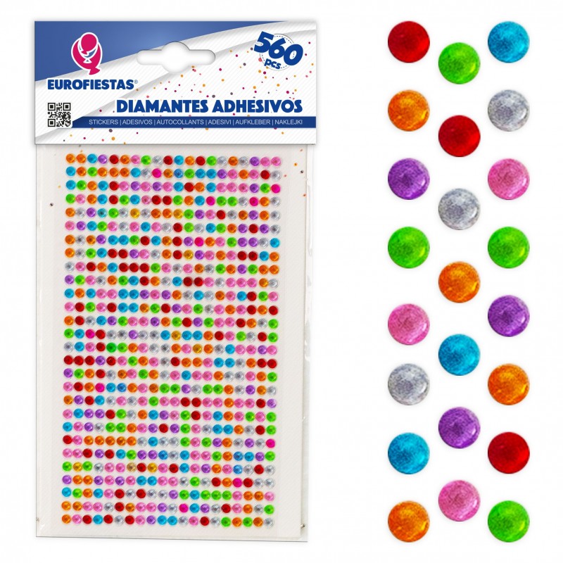 560 diamants collants colorés 560 diamants collants colorés