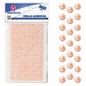560 billes adhésives petit rose