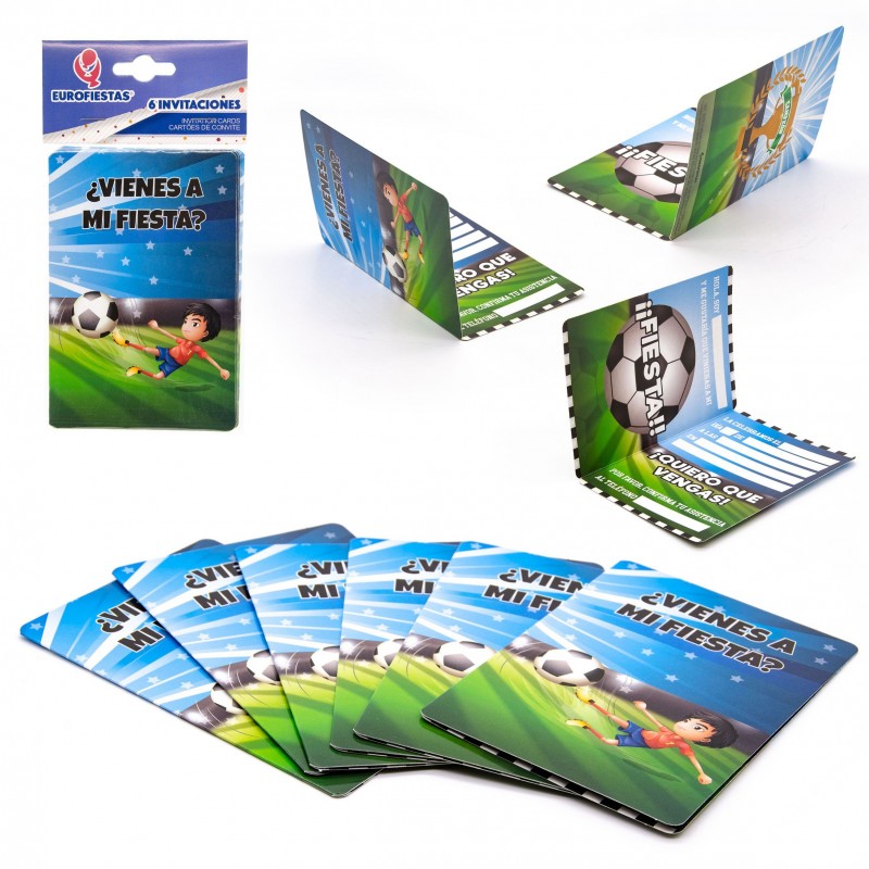 Carte D Invitation D Anniversaire De Football